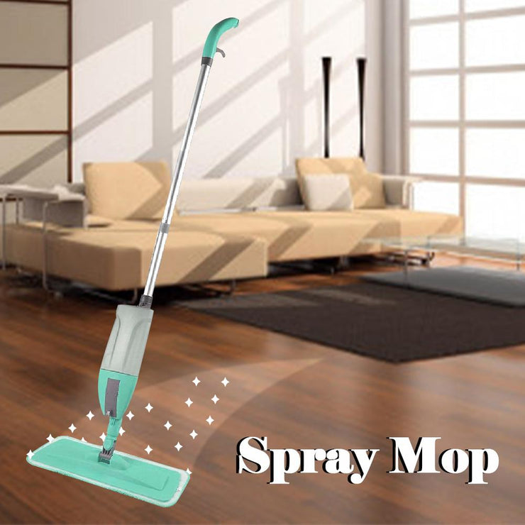 0802 Cleaning 360 Degree Healthy Spray Mop with Removable Washable Cleaning Pad - Your Brand