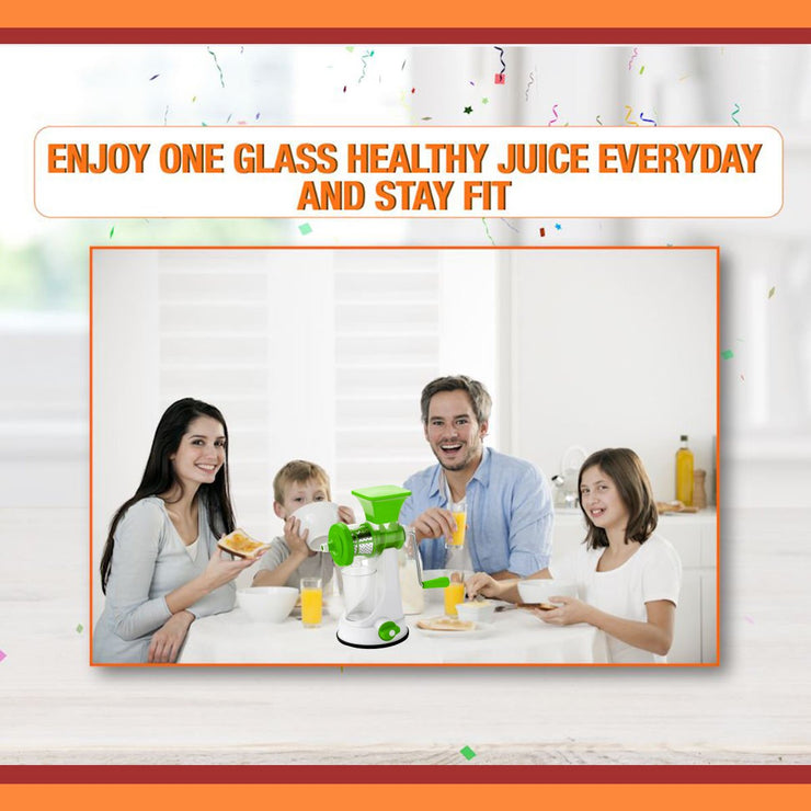 2369 Manual Fruit & Vegetable Juicer with Steel Handle Fruit Juicer - Your Brand