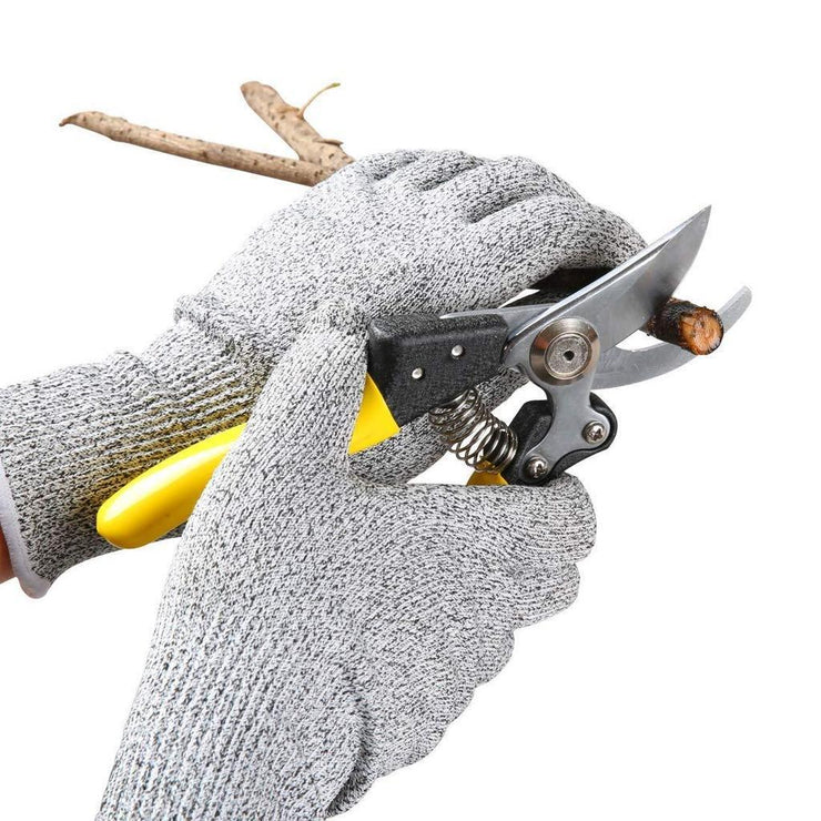 0677 Anti Cutting Resistant Hand Safety Cut-Proof Protection Gloves  (Multicolour) - Your Brand