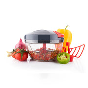 1178 Manual Compact & Powerful Hand Held Vegetable Food Chopper (450Ml) - Your Brand