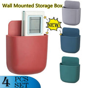 1487 Wall Mounted Storage Case with Mobile Phone Charging Holder - Your Brand