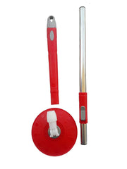 0842 Home Cleaning - Stainless Steel 360 Degree Rotating Pole Microfiber Mop Rod Stick - Your Brand