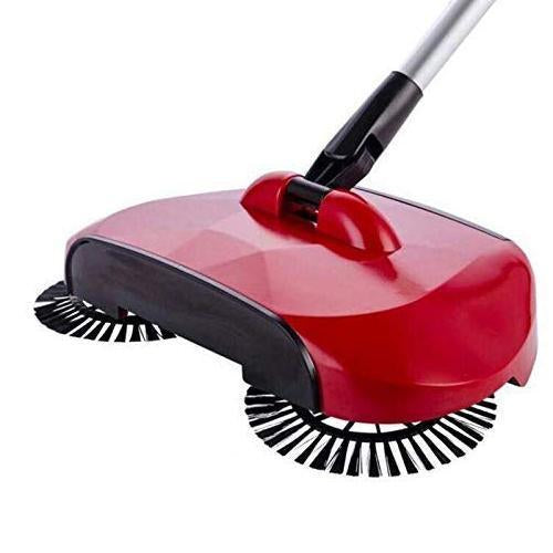 0220 Sweeper Floor Dust Cleaning Mop Broom with Dustpan 360 Rotary - Your Brand