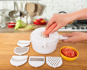 2241 Multipurpose 12 in 1 Vegetable and Fruit Chopper Cutter Grater Slicer - Your Brand