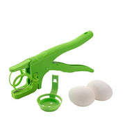 0109 Plastic Handheld Egg Cracker with Separator - Your Brand