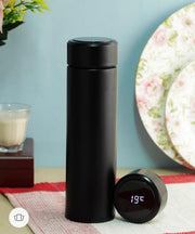 0726 Smart Vacuum Insulated Water Bottle with LED Temperature Display - Your Brand