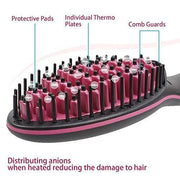 0376 Simply Ceramic Hair Straightener - Your Brand