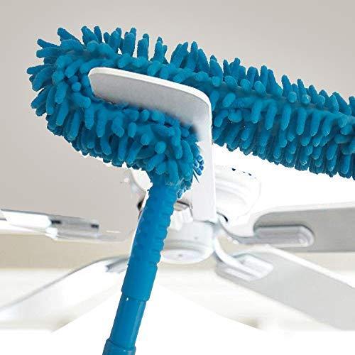 1270 Foldable Multipurpose Microfiber Fan Cleaning Duster for Quick and Easy Cleaning - Your Brand