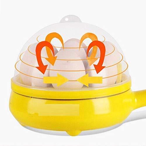 2150 Multi functional Electric 2 in 1 Egg Frying Pan with Egg Boiler Machine Measuring Cup with Handle - Your Brand