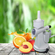 0142 Plastic Manual Citrus Juicer with Waste collector & Vaccum locking system - Your Brand