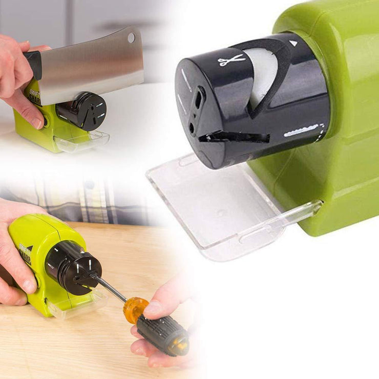 0135 Cordless Motorized Knife Blade Sharpener Tool - Your Brand