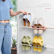 1122 Multifunction Folding Slippers/Shoes Hanger Organizer Rack - Your Brand