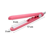 1215 Mini Portable Electronic Hair Straightener and Curler - Your Brand