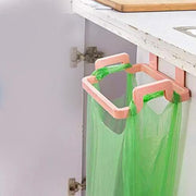 1170 Kitchen Plastic Garbage Bag Rack Holder (Orange Color) - Your Brand