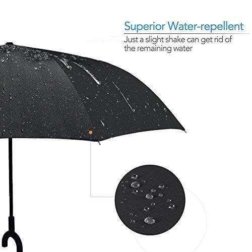 0233 Travel Windproof Umbrella (Reverse Umbrella) - Your Brand