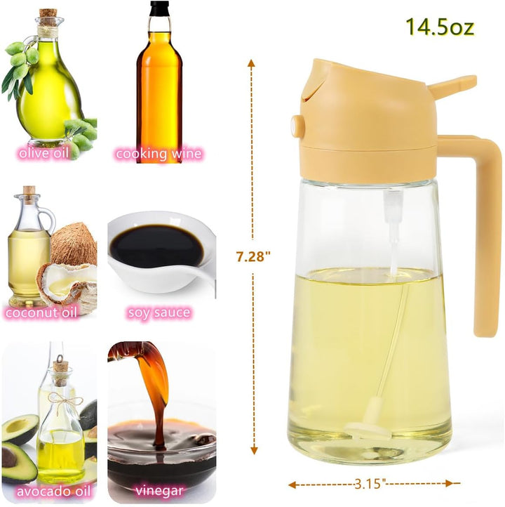 2 in 1 Oil Dispenser & Spray