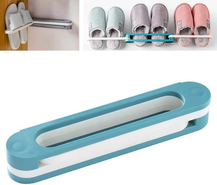 1122 Multifunction Folding Slippers/Shoes Hanger Organizer Rack - Your Brand