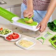 2200 Mini Multipurpose Vegetable and Fruit Chopper Cutter Grater Slicer - Your Brand