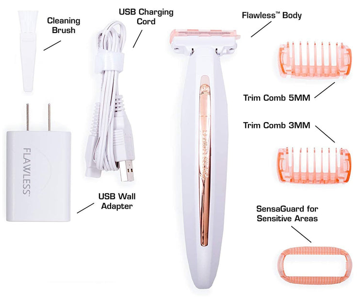 0404 Flawless Body Total Body Hair Remover - Your Brand