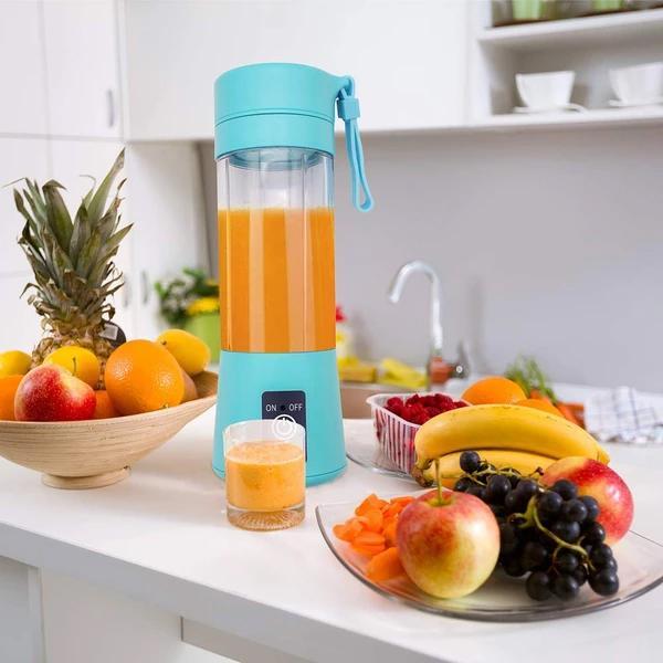 0133 Portable USB Electric Juicer - 6 Blades (Protein Shaker) - Your Brand