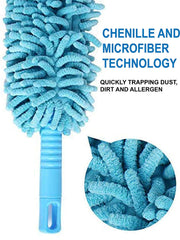 1270 Foldable Multipurpose Microfiber Fan Cleaning Duster for Quick and Easy Cleaning - Your Brand