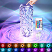 16 in 1 Crystal Lamp (16 colors, touch with remote control)