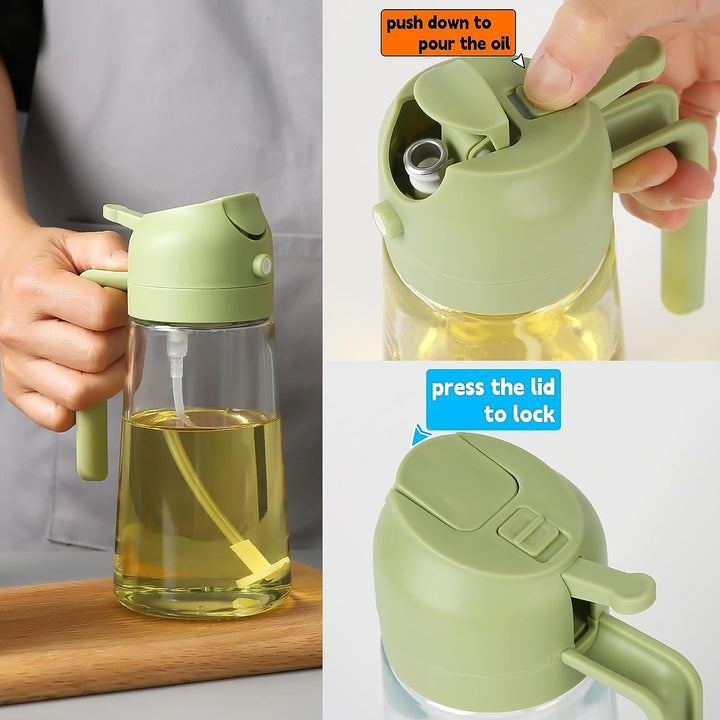 2 in 1 Oil Dispenser & Spray