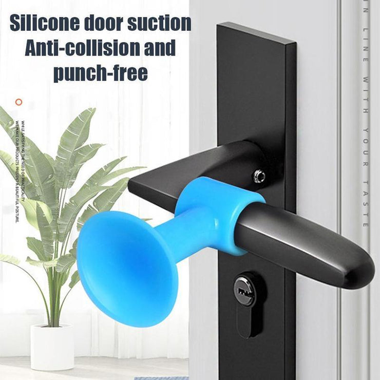 1442 Door Stopper Mini Anti-Collision Silicone Door Handle Crash Pad - Your Brand