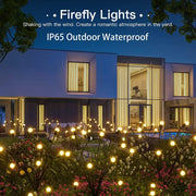 SOLAR FIREFLY SPARKLE GARDEN LIGHTS