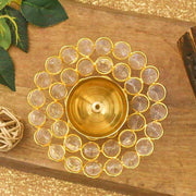 Crystal Plate Akhand Diya