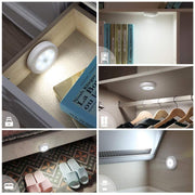 1656 Round Shape 6 LED Motion Sensor Induction Led Light - Your Brand