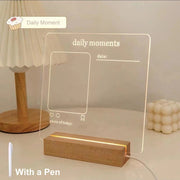 3D ACRYLIC WRITING BOARD WITH PEN