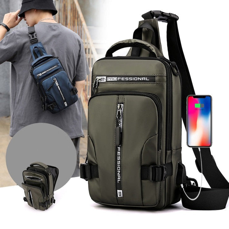 Anti-Theft Waterproof Crossbody Bag