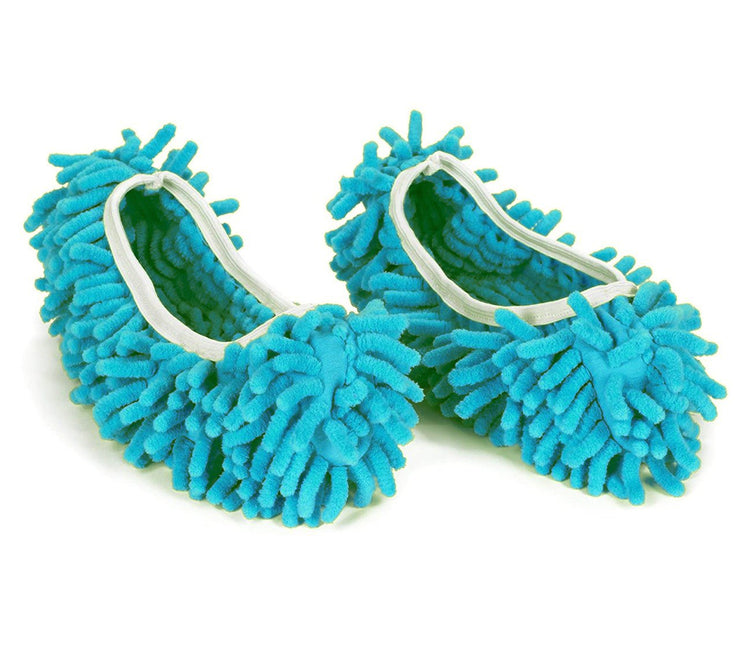 0516 Multi-Function Washable Dust Mop/Floor Cleaning Slippers - Your Brand