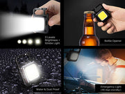 Magic Rechargeable 8 in 1 Keychain Light